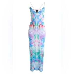 AFRM | Dresses | Afrm Airess Ruffle Maxi Dress Fig New | Poshmark